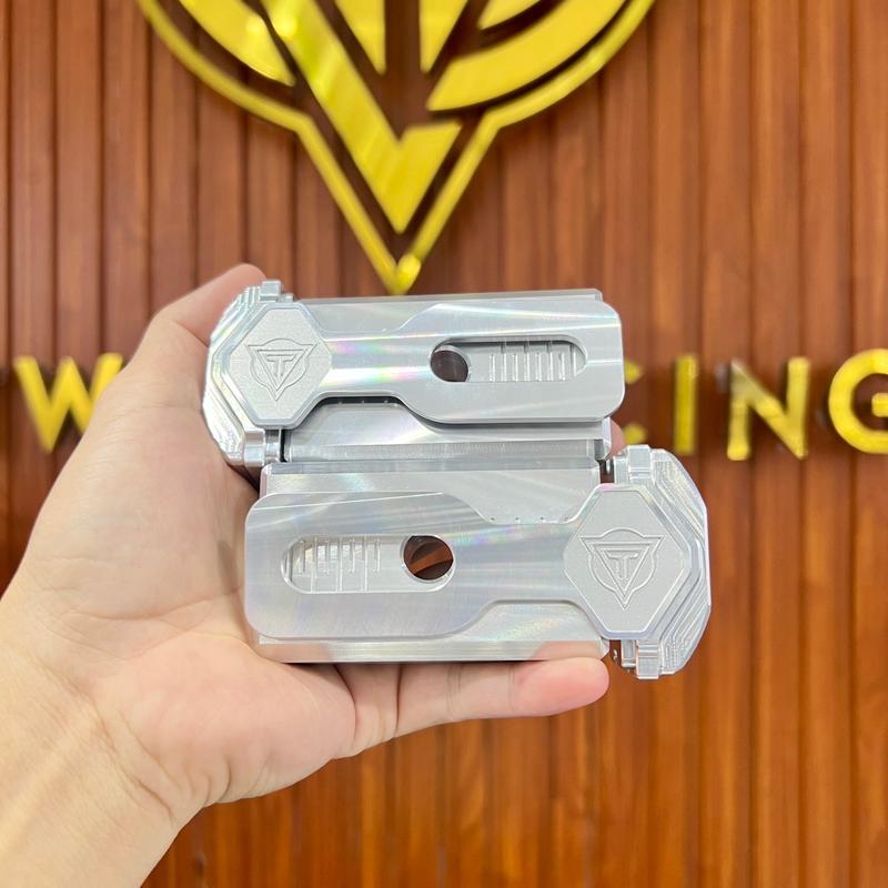 Bộ Pát Tăng Sên Nhôm CNC Có Nẹp Ngoài Các Dòng Xe Mới Phụ Kiện Phụ Tùng