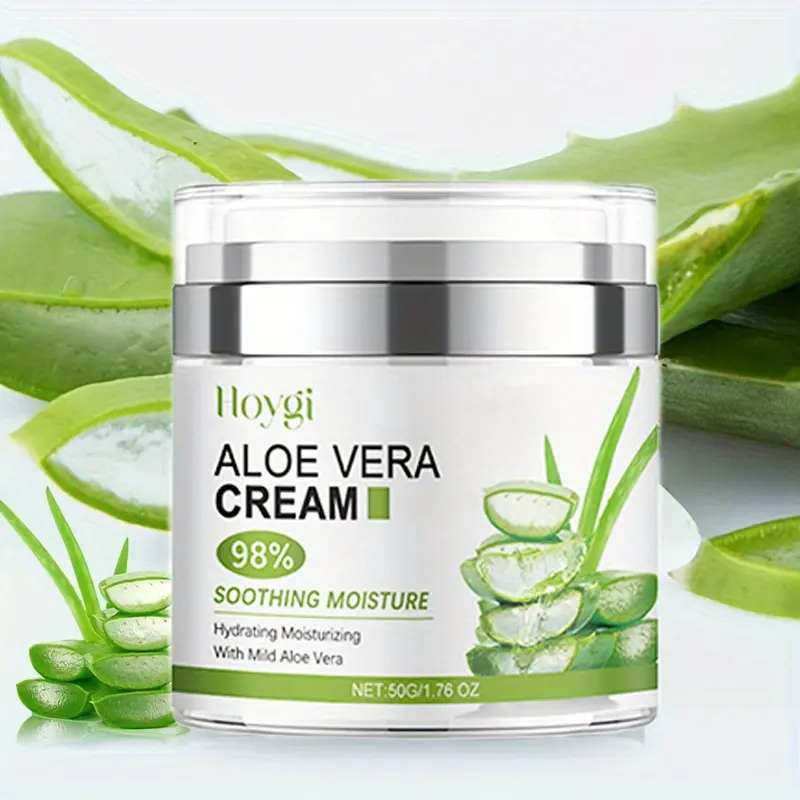 50g/1.764oz 96% Pure Aloe Vera Soothing Moisturizing Cream, Suitable for All  Light Skin Tones, Unisex Daily Lightweight Gel Cream Moisturizers - TikTok  Shop Philippines