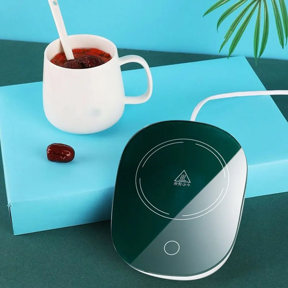 55/131°F New Electric USB Gravity Sensor Pad Coffee Cup Warmer Pad Mug Tray Warmer Heater Tray Mat