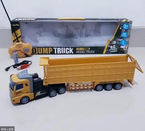 Mainan RC Dump Truck Remote Control - Mobil Truk Pasir Remot Anak Laki Baterai Hello Kitty Koleksi 3