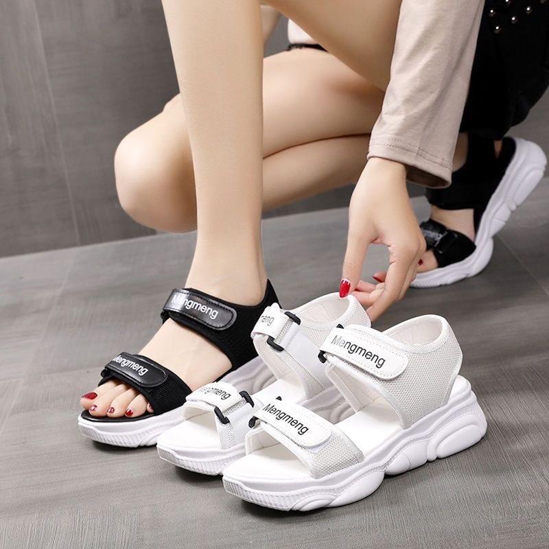 [FREESHIP-HCM- Hàng nhập] Sandal nữ đế cao, dép quai hậu đi học đi làm đế mềm êm chân, xăng đan nữ, sandal học sinh năng động trẻ trung hot trend GiàY DéP Đồng Shoes Women