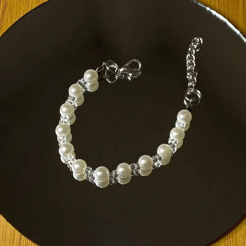 WHITE SERIES BRACELET by LOST BEADS | GELANG MANIK-MANIK KOREAN STYLE 3