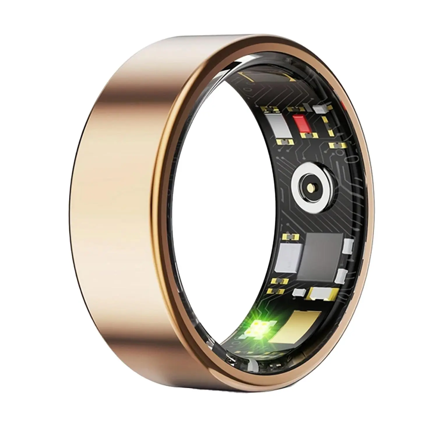 Multifunctional Smart Ring, Fitness Tracker Ring, Outdoor Sports Ring, Compatible with iOS and AOS, Ideal Gift for Men and Women, Wearable