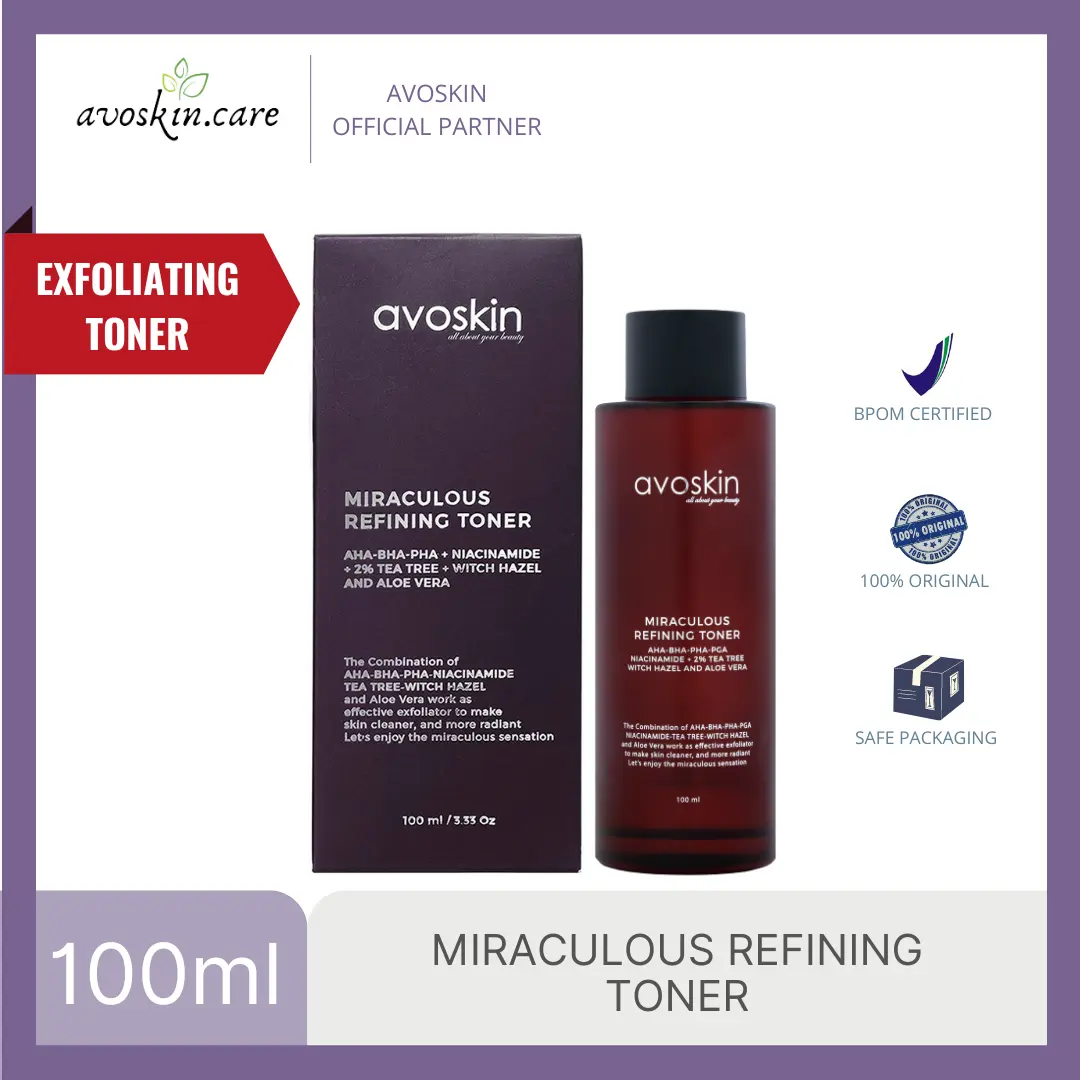 Avoskin Miraculous Refining Toner 100ml & 20ml