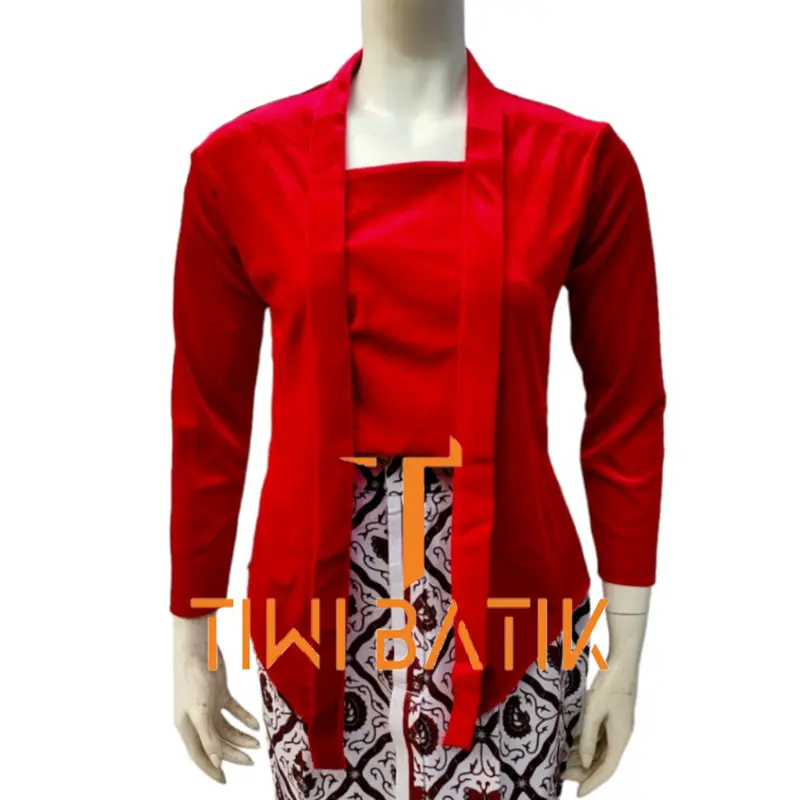 Kebaya Bludru Wanita Adat Jawa 1