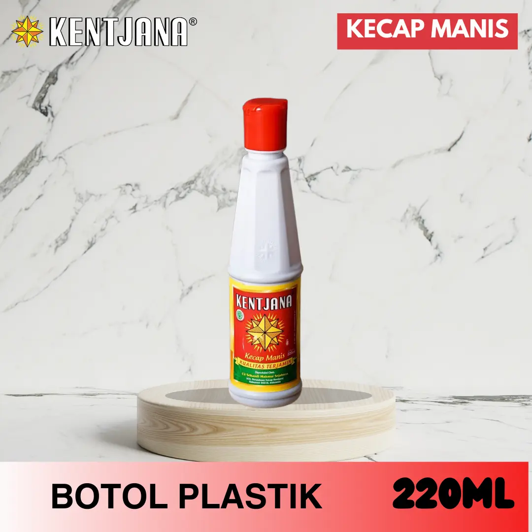 Kecap Kentjana Botol Plastik 220ML