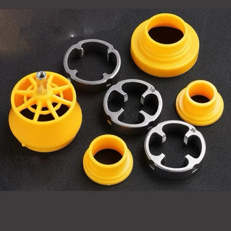 [ TUOSEN ] Dụng cụ tạo ren ống nước, Dụng cụ tạo ren ống nhựa PVC NPT Lắp máy khoan, Dụng cụ lắp máy khoan dễ dàng tiện 6