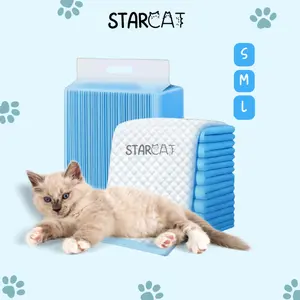 SC Underpad Alas Pipis Pee Poop Perlak Kucing Tatakan Sekali Pakai Toilet Portable Training Pad