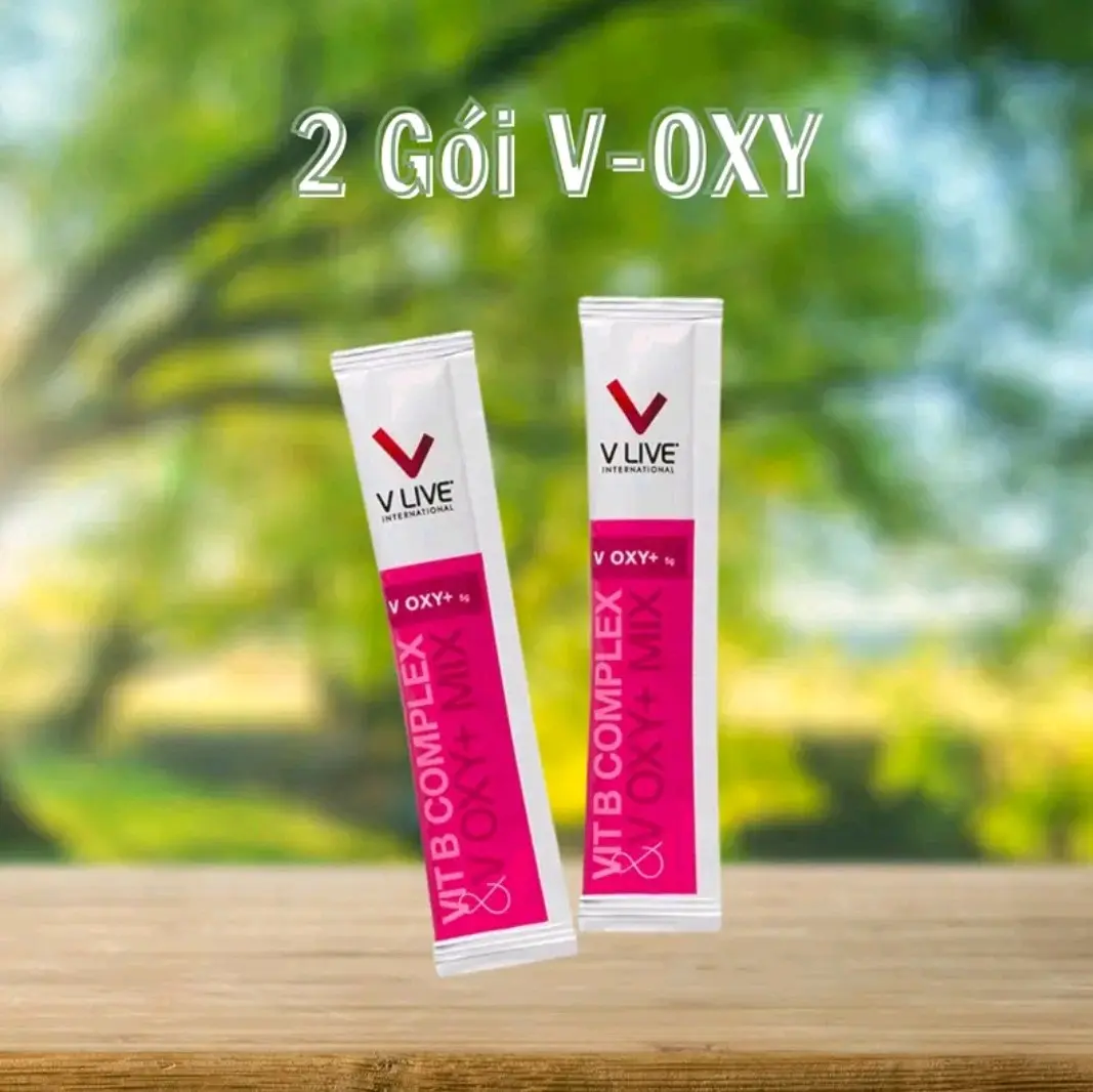 Bộ 2 Gói V-OXY Hỗ Trợ Tăng Cường Tuần Hoàn Máu