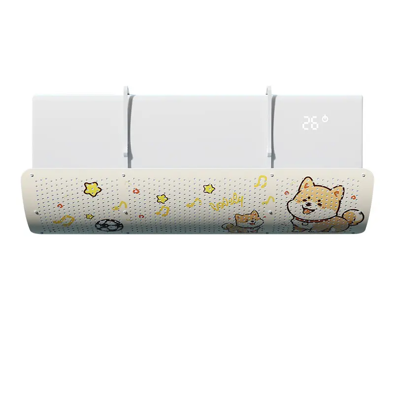 Air conditioner windscreen Universal wall-mounted perforation-free windscreen for infants and infants in the month of direct blowing windscreen cover
