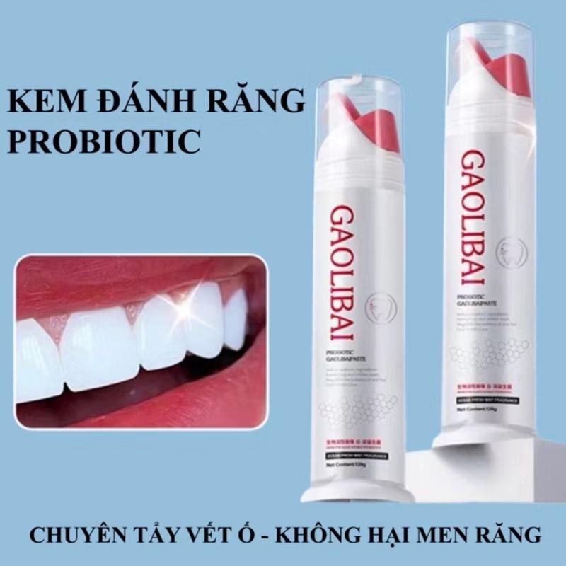￼Kem đánh răng Nano Bạc GAOLIBAI đánh bai mảng bám,trắng răng,giảm hôi miệng 120g 4