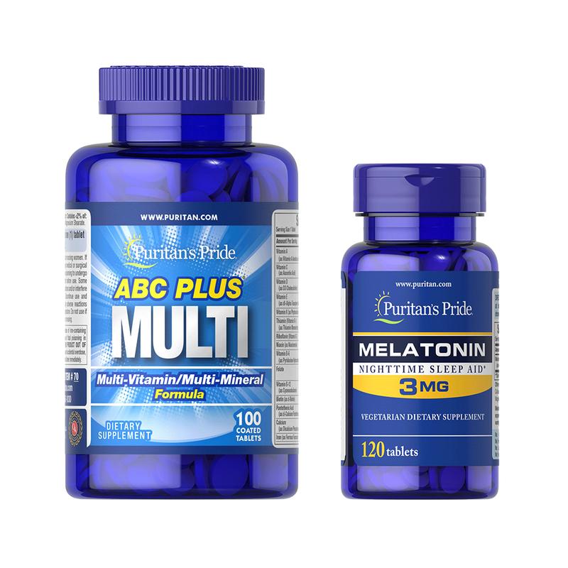 Sleep Multi-Nourished Bundle ABC Plus Multivitamins Multi-Mineral ...