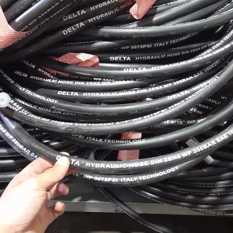 Dây rửa xe 2 lõi thép 5/16 phi 8 5mét 2