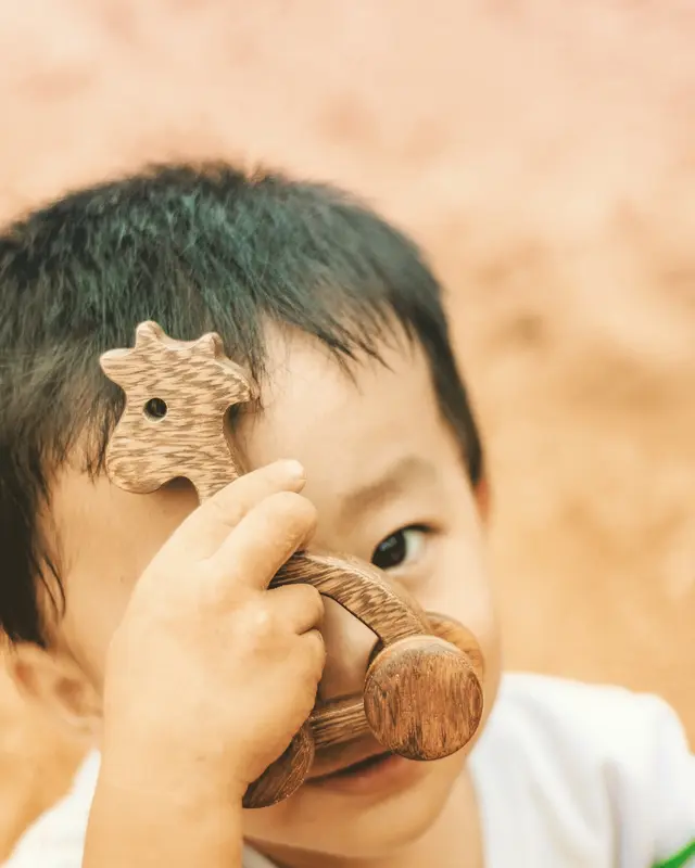 Thú Gỗ Động Vật Đồ Chơi Gỗ Cho Bé, 4 Bánh Xe Di Chuyển, Chất Liệu Gỗ Tự Nhiên Cao Cấp - Đồ Chơi Chàng Trai Gỗ 5