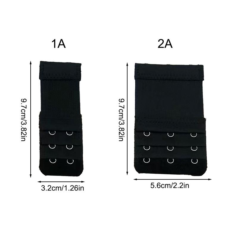 Dây Đeo Mở Rộng Áo Ngực Có Thể Điều Chỉnh Dành Cho Phụ Nữ, 2 Móc, Khóa Mở Rộng, Kẹp Trên Dây Đeo, Thắt Lưng Đồ Lót Thêm Phụ Kiện Thân Mật 5