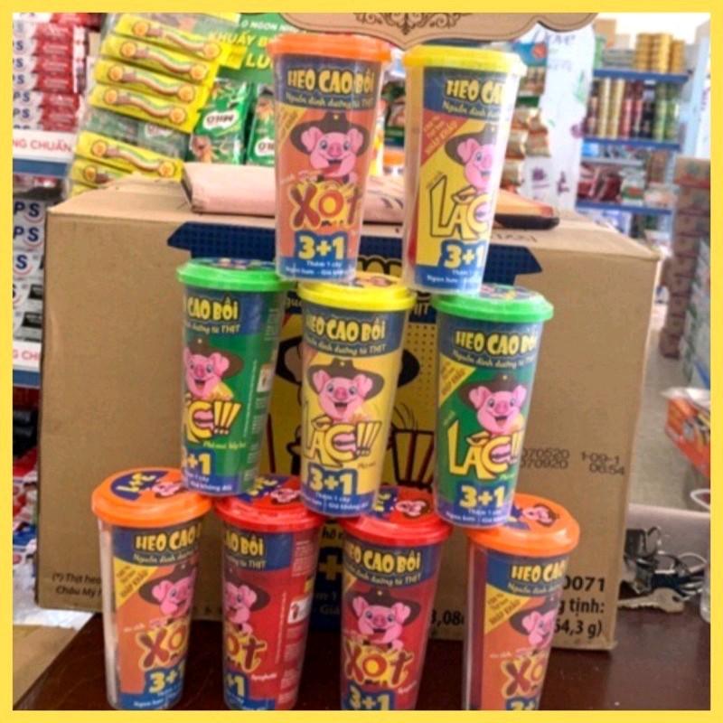 Combo 10 ly xúc xích heo cao bồi 56,5g (4 cây xúc xích×13g + 1 gói bôt gia vị × 4,5g)