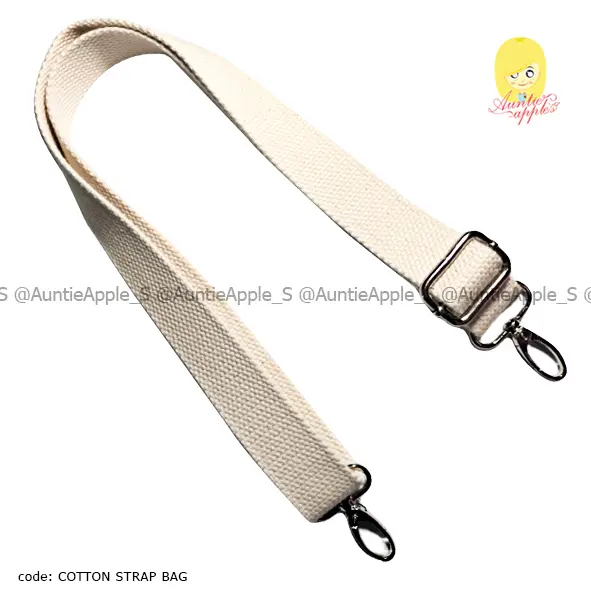 STRAP TAS/TALI TAS POLOS SELEMPANG/SLING STRAP BAG ADJUSTABLE/CROSS BODY BAG/TALI TAS CANVAS/TALI TAS KATUN 0