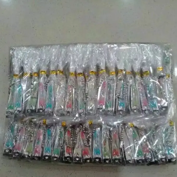 isi 100pcs  POTONG KUKU RANTAI KEMASAN PLASTIK