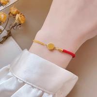 Gambar Gelang Titanium Anti Karat Anti Luntur Korea Gantungan Tag Fu Dua Lapis Sederhana Untuk Pemakaian Sehari-Hari - Gold dari STOPEREL Kota Bekasi 1 Tokopedia
