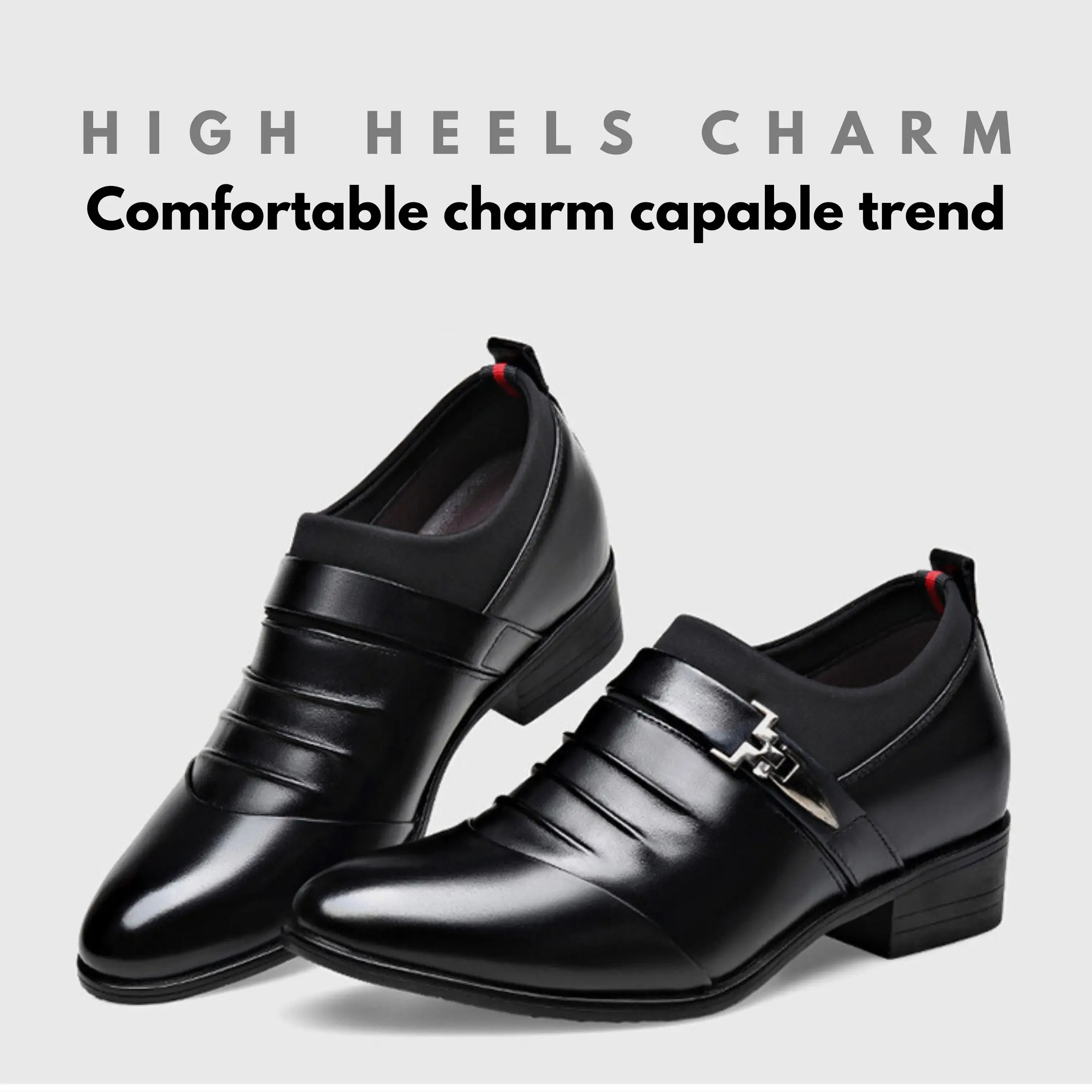 TOP MEN PH 2025 Pointed PU leather Business School Shoes for men Footwear Walking Shoes Boy Office