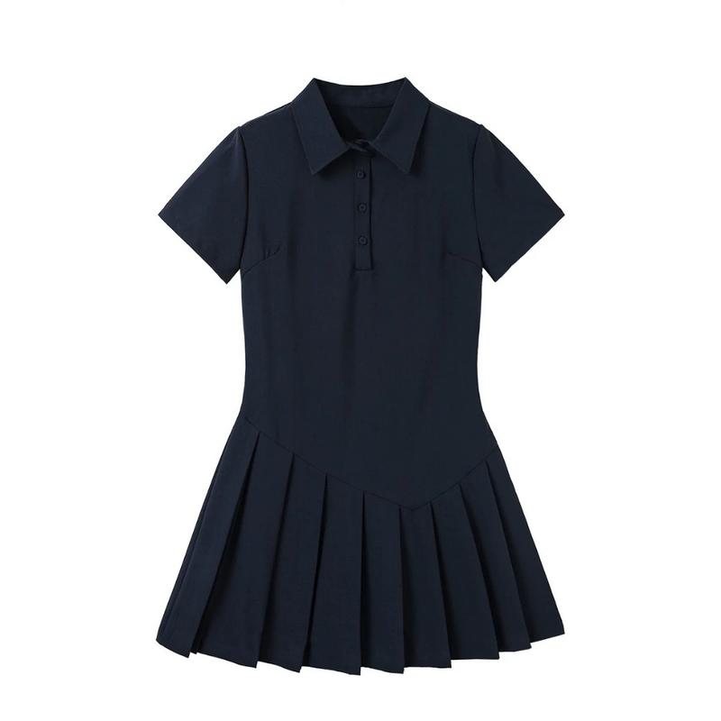 [ Bigsize 55-100kg] Váy polo xếp ly đuôi cá xoè