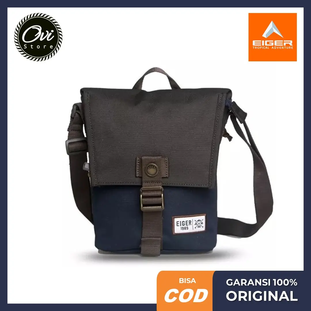 Tas EIGER Wanderer Pouch Travel Bag Selempang Original