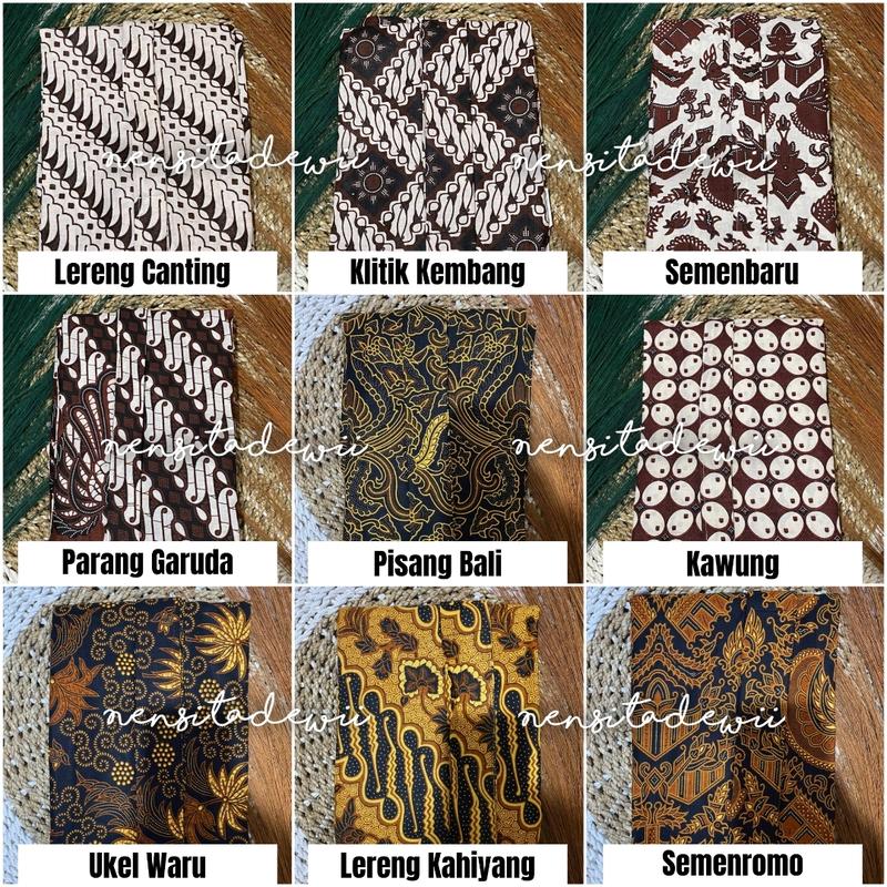 Jarik Lembaran / Jarik Utuh (Motif Lengkap) 1