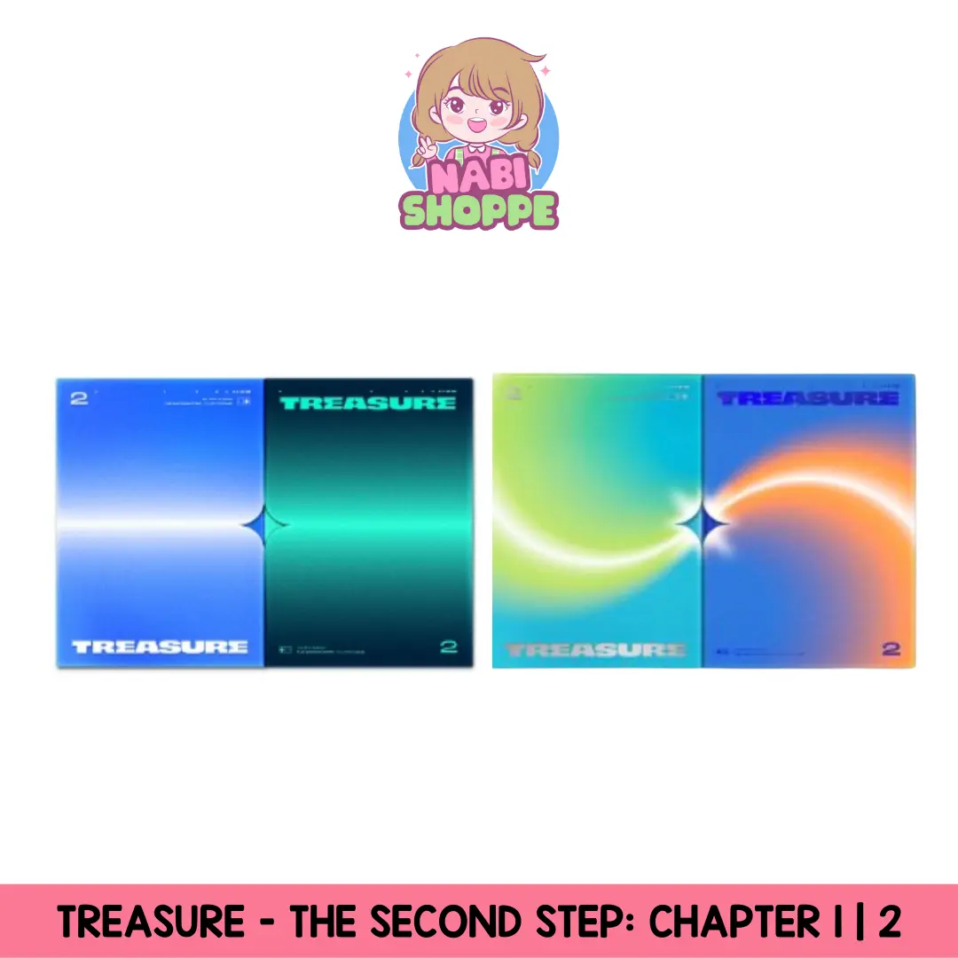 [SEALED] TREASURE 1st MINI ALBUM [THE SECOND STEP : CHAPTER ONE | CHAPTER TWO]  NO POB