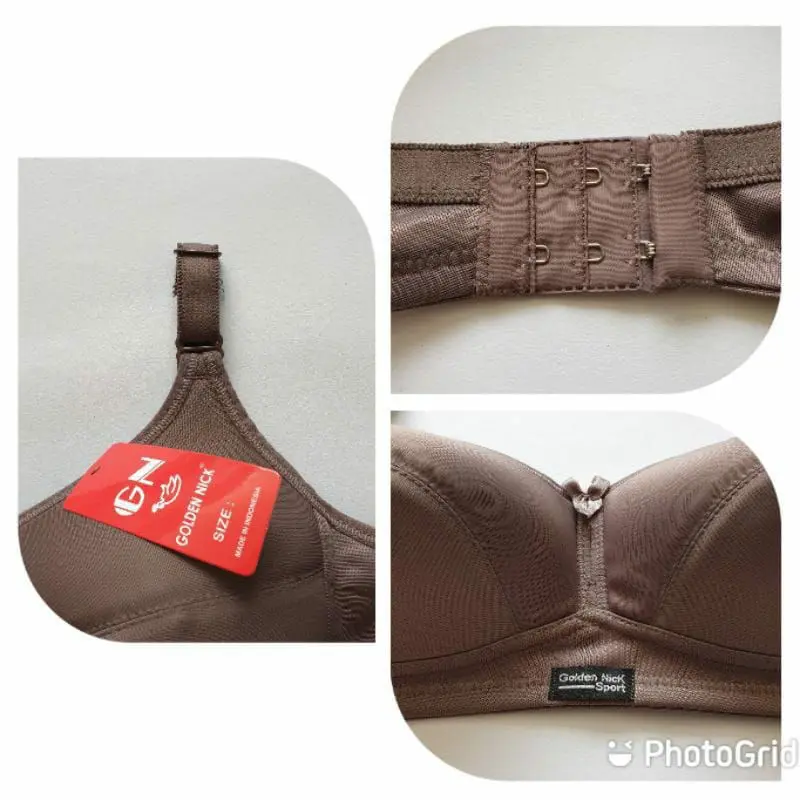 ORIGINAL BH GOLDEN NICK Sport Bra Golden Nick K364 | Tanpa Busa Tanpa Kawat Kait 2 | Bh GN 364 5