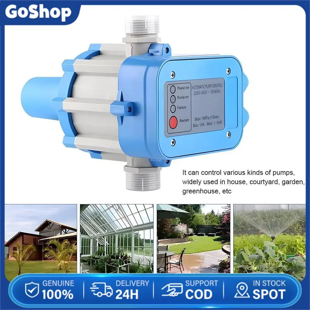 [In Stock] 220V Automatic Pump Control Water Booster Pump 1100W Self ...