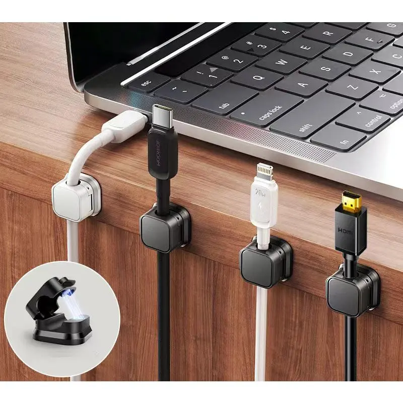 New Magnetic Adhesive Cable Buckle Fixing Device, Data Cable Winding Device, Cable Management Device, Cable Management Clip, Charging Wire Storage Bracket