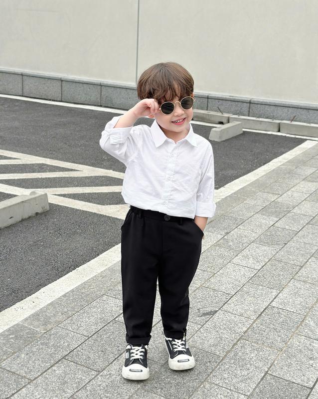 Quần Âu Vải BUN.BON KIDS, Quần Âu Cotton Khô Cho Bé Mặc Đi Chơi, Đi Học Từ 8-26Kg 4