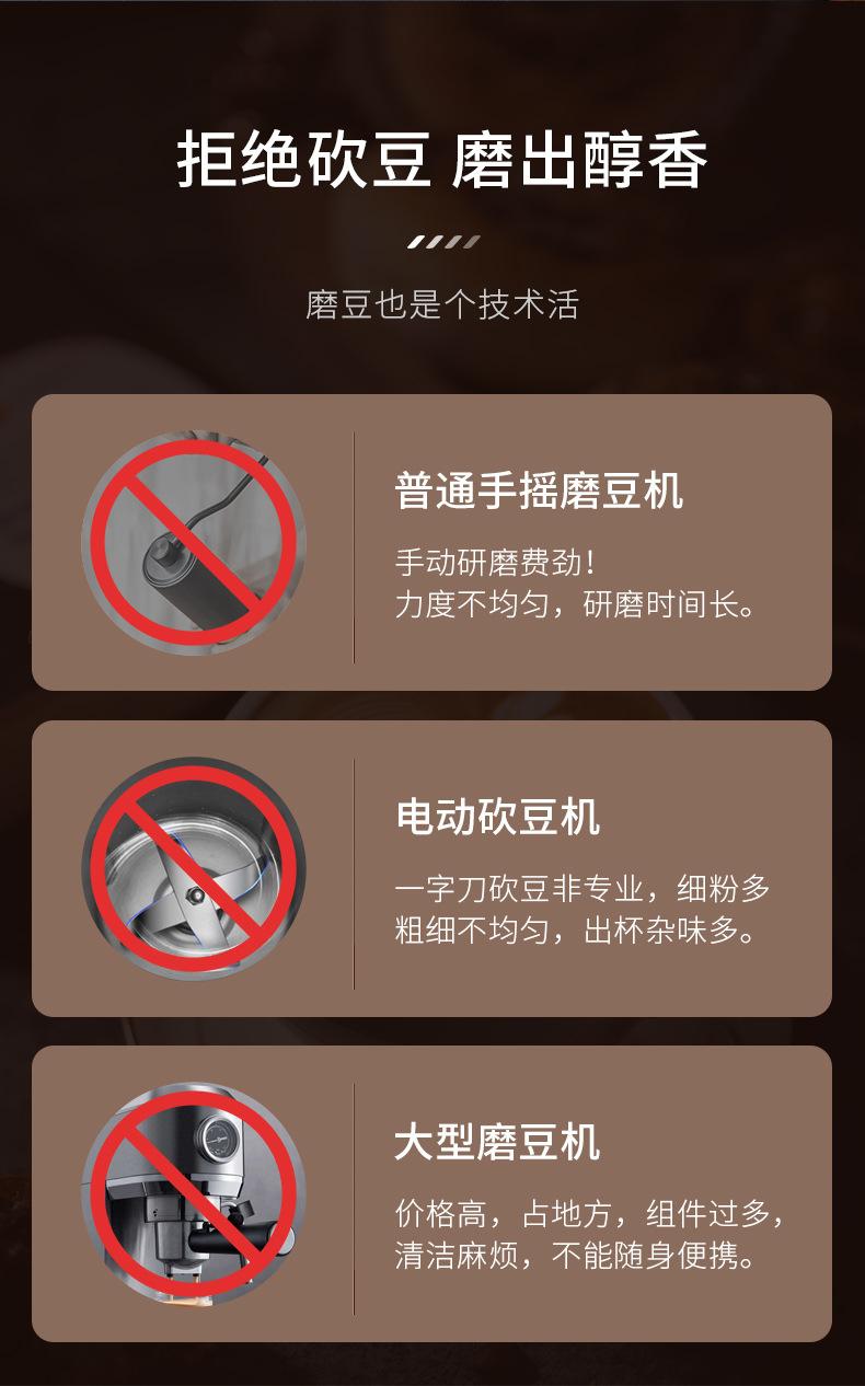 Product Introduction of Grinding Beans Coffee Beans Grinding Manual Bean Grinder Large Grinding Portable Manual Grinding Coffee Grinding Beans 10