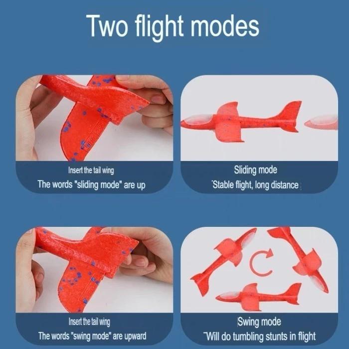 Mainan Anak Laki Laki  Pesawat Terbang Ada Lampu Mainan Layang Layang Plane