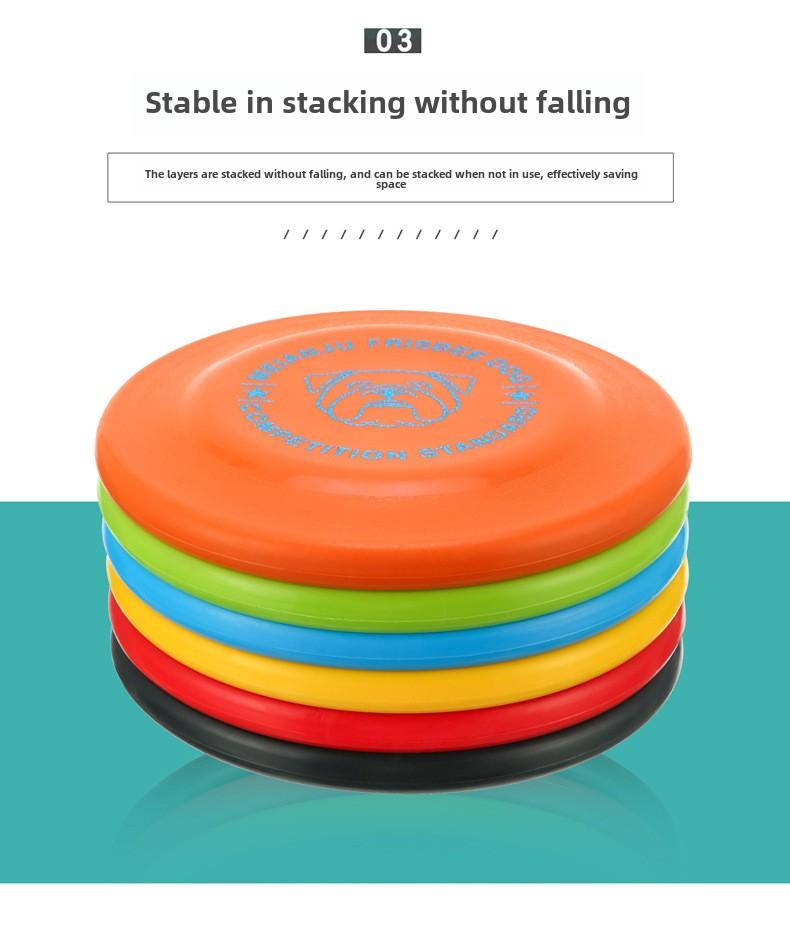 Product Introduction of Pet Training Frisbee, Durable Chew-Resistant Frisbee, Pet Toy Disc, Dog Training Disc, Floating Throwing Toy 9