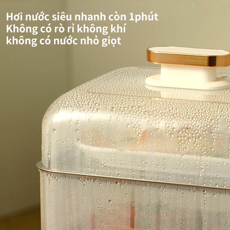 Nồi hấp kawu, dung tích lớn 24L, đa năng vừa hấp vừa nấu trong một nồi, ba lớp có thể tự do kết hợp, làm nóng nhanh tập trung năng lượng 1500W,model BT-ZG06 6
