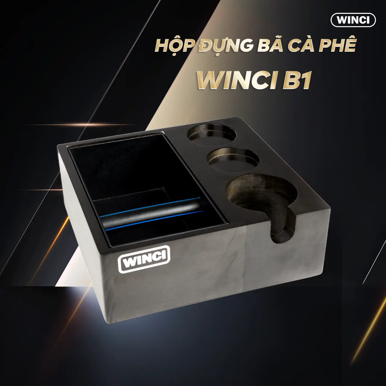 Hộp Đựng Bã Cà Phê Winci B1 Phụ Kiện Pha Cà Phê Máy Pha Cà Phê Máy Xay Cà Phê Xay Cà Phê