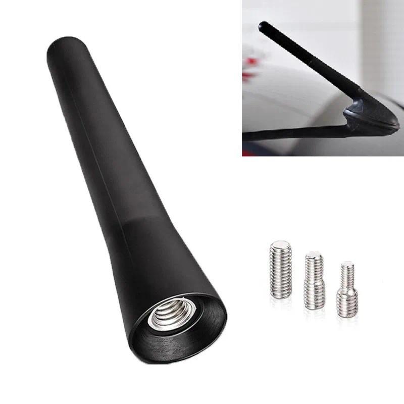 Product Introduction of Strong Radio Roof Mount FM AM DAB Black 6.5cm Length Auto Universal with Screws Car Antenna Mini Short Vehicle Accessories 26