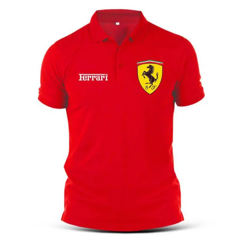 T-shirt Ferrari Originale - Taille L, Rouge, Neuf Sans étiquettes, Pour Homme