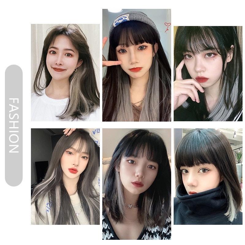 Tóc giả hidden light 89k 2 tép dày gấp 7 lần loại thường dài 55cm Wig nối light