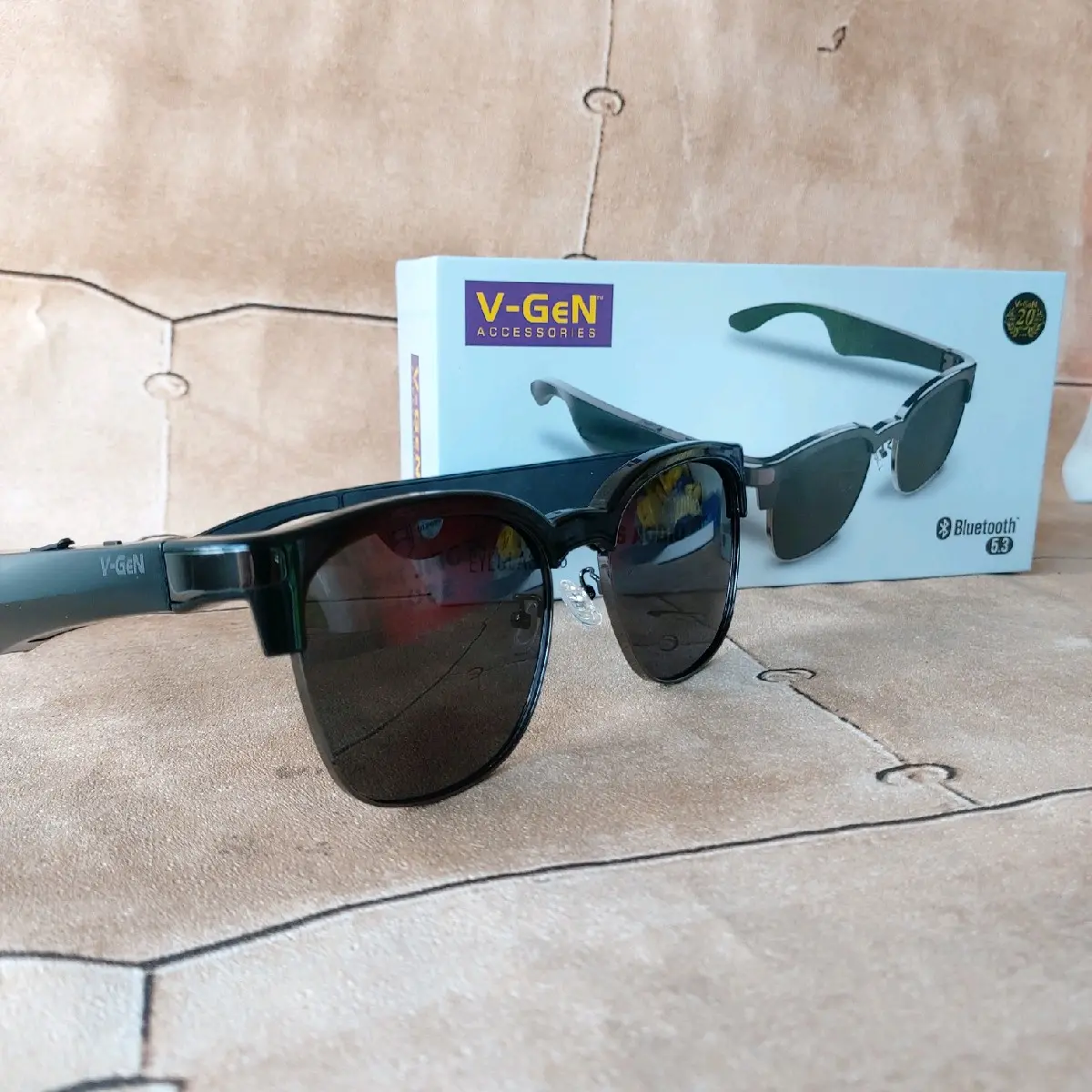 V-Gen VSG1-01 Smart Wireless Audio EYEGLASSES 5.3