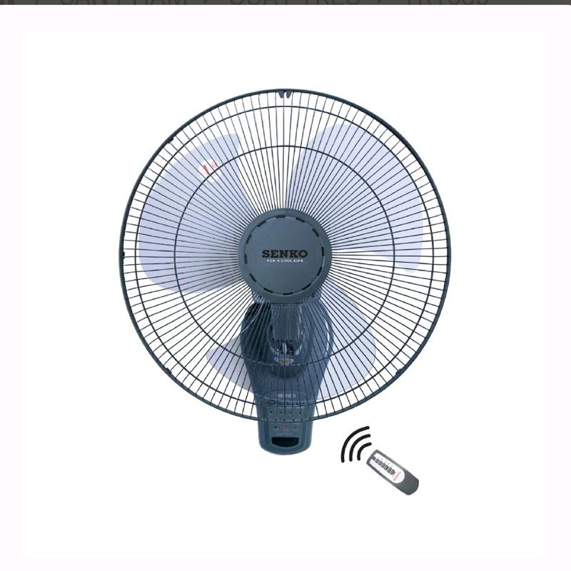 Quạt treo tường Senko có remote TR_1628/ TR_1683. GIAO MÀU NGẪU NHIÊN 5