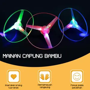 Mainan Terbang LED Glow in The Dark - Flying Orb Misteri, Hadiah Edukasi Interaktif untuk Anak TK SD, Cocok untuk Outdoor & Indoor, Permainan Pesta & Aktivitas Keluarga