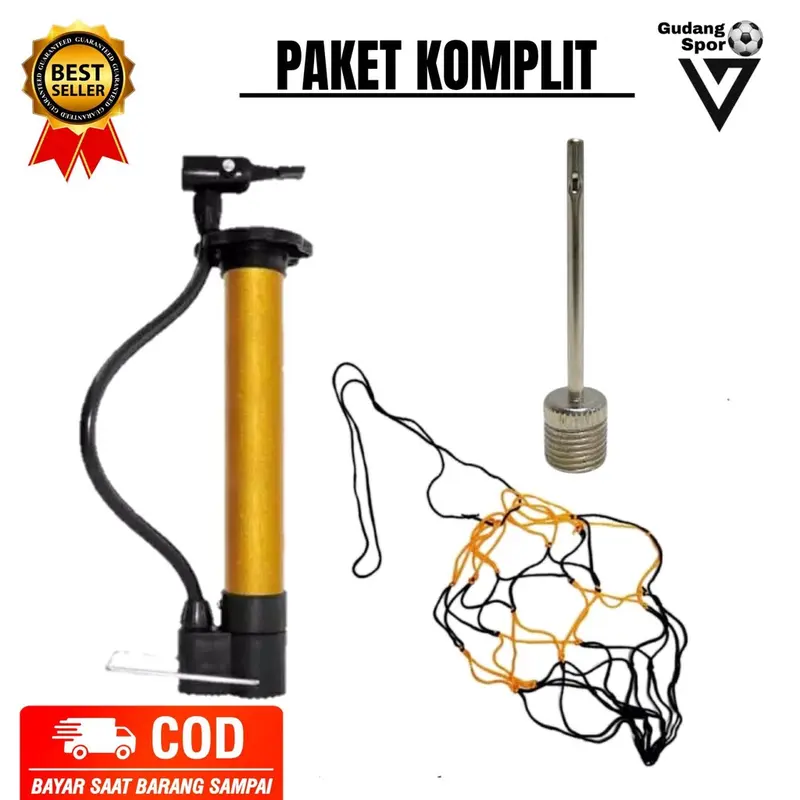 Pompa Mini Partable / Pompa Bola / Pompa Balon Jaring Pentil 0