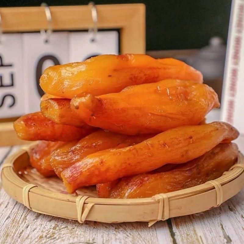 Khoai lang mật sấy dẻo nguyên củ không đường 1