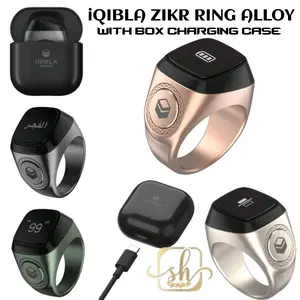 iQibla Cincin Zikir Alloy Tasbih Pintar Multifungsi Muslim