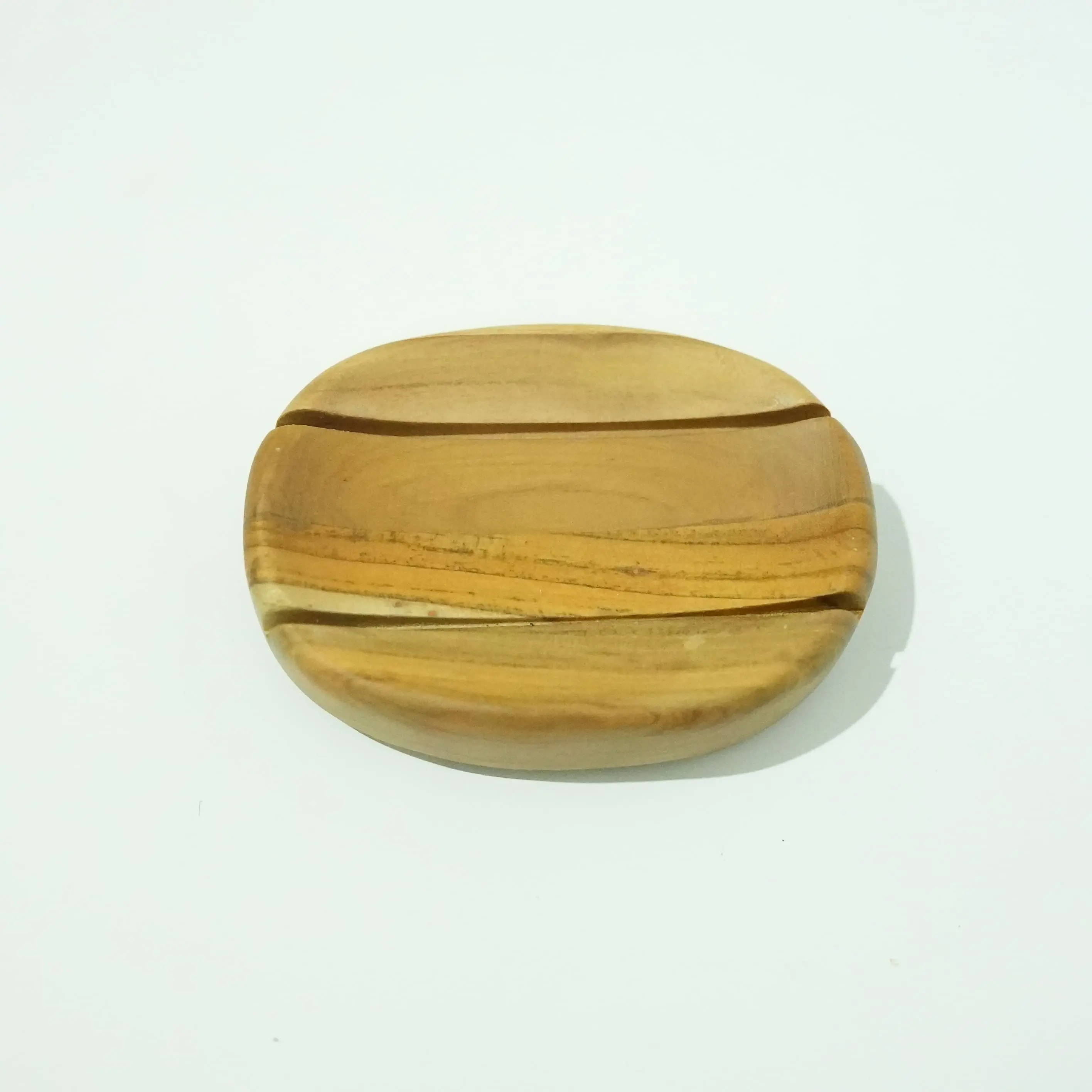 wooden soap tray / tatakan sabun mandi aesthetic / soap holder oval
