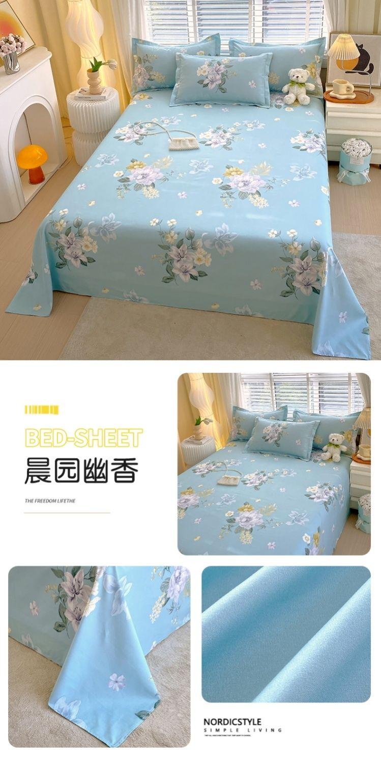 Product Introduction of Ga Trải Giường, Vải Twill Dày, Chà Nhám, Thiết Kế Hoạt Hình, Một Mảnh, Thích Hợp Cho Ký Túc Xá Sinh Viên, Vỏ Gối, Có Kích Thước Đôi, Có Sẵn Cho Giường 1,8m Và 1,5M 23