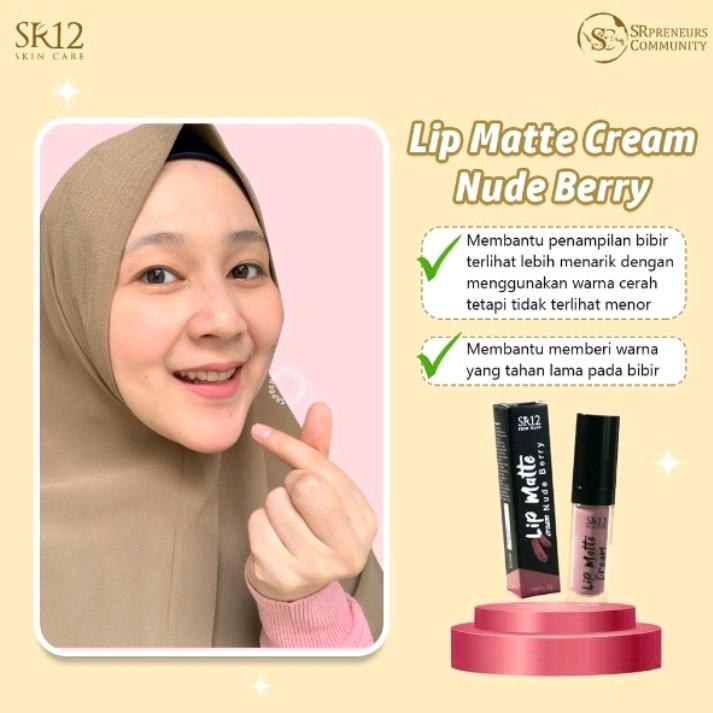 LIP CREAM MINI SR12  TAHAN LAMA DAN ANTI AIR 4