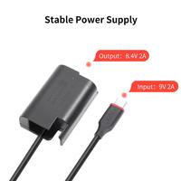 Gambar KingMa USB Type C Dummy Battery Adapter DMW-BLK22 Power Supply for Baterai Panason1c Lumix S5 GH5 G9 DMW BLK 22 dll dari hop market Kota Administrasi Jakarta Barat 2 Tokopedia